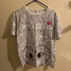Comme Des Garson Simpson t-shirt